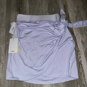 Aritzia Purple Wrap Skirt New with tags